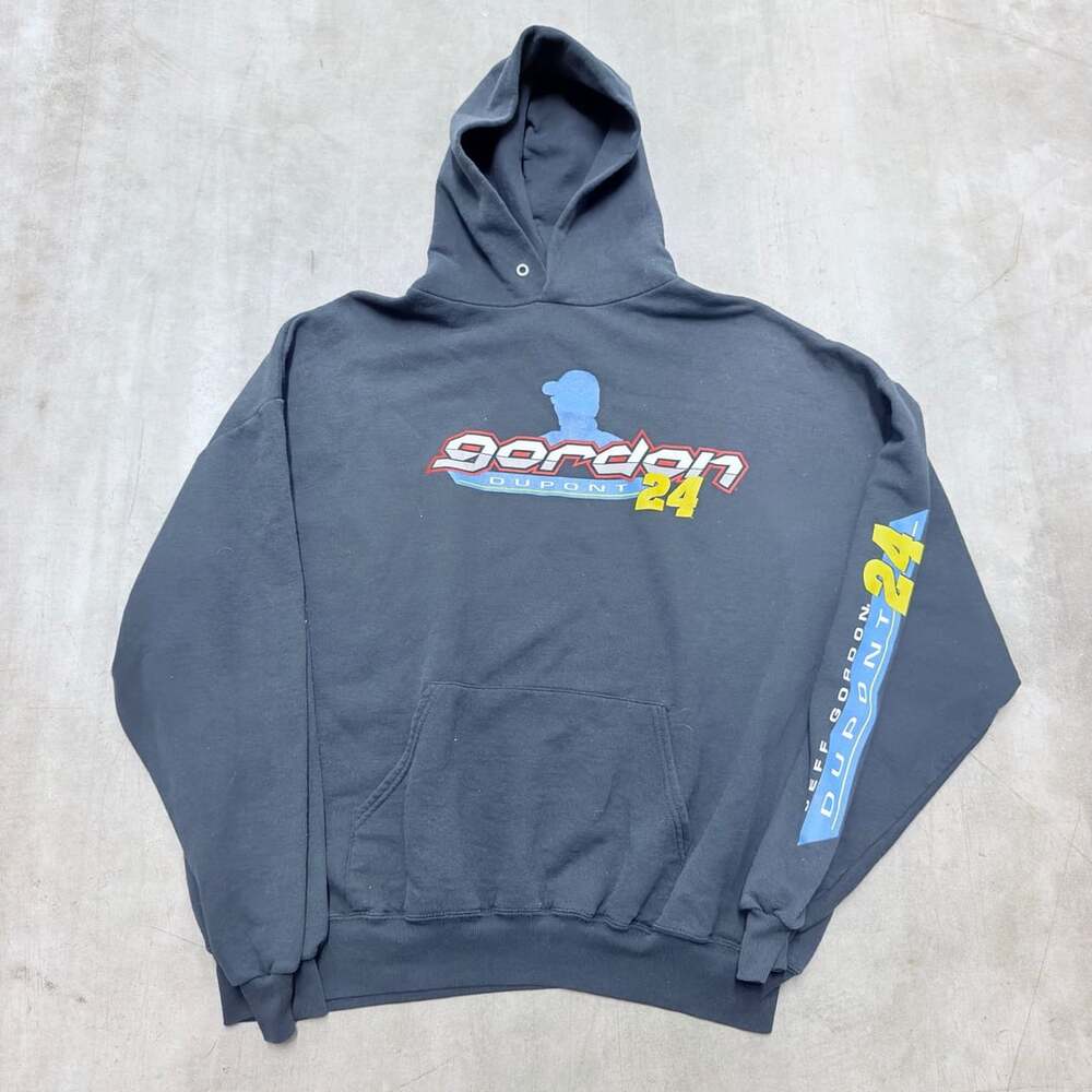 Winners Circle Jeff Gordon DuPont nascar hoodie Size 2XL Black